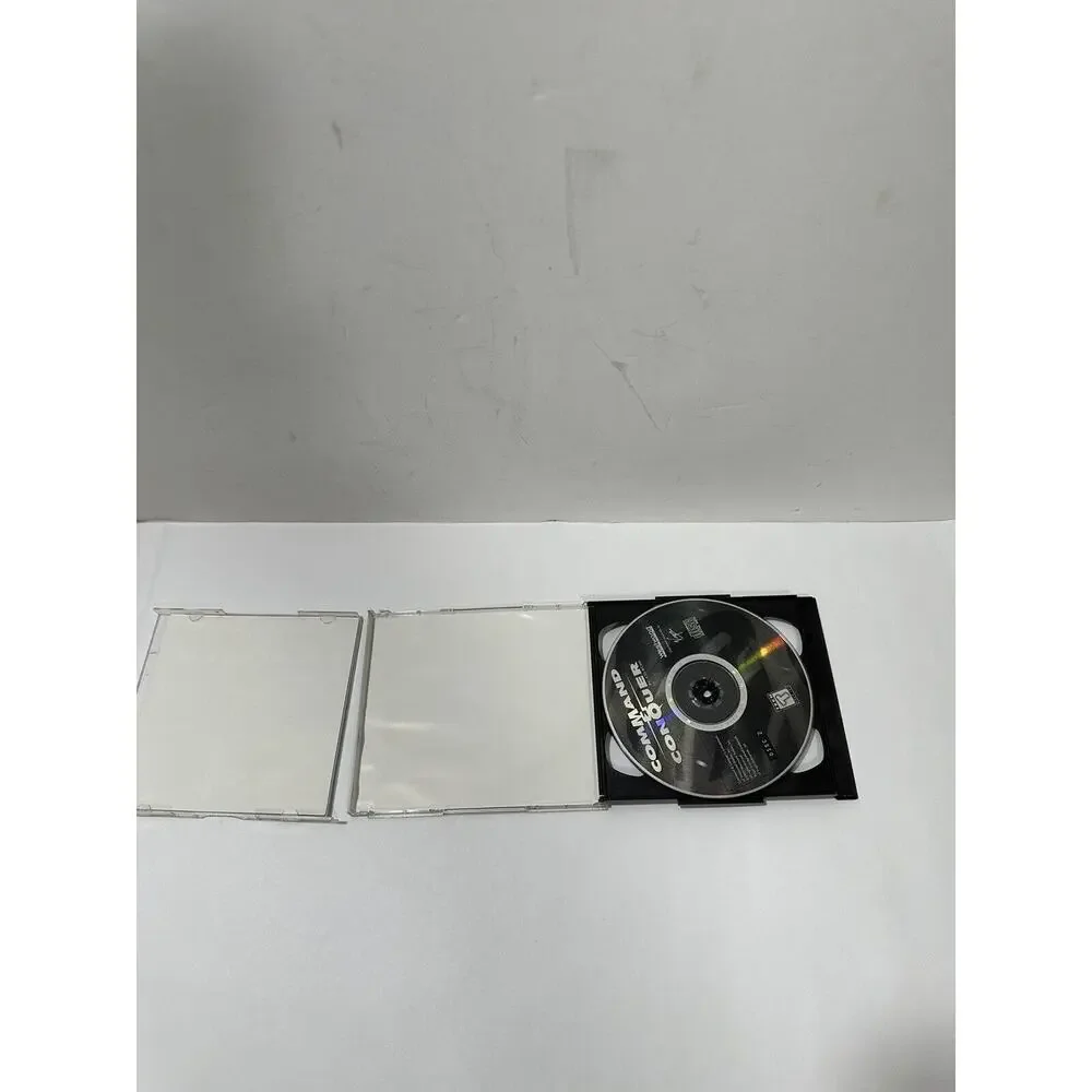 Command & Conquer C&C Windows 95 PC Game CD-ROM 2‎ Discs - Case Broken